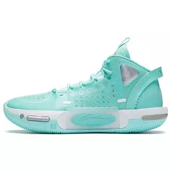 Li-Ning Wade Shadow 4 Mint Мужские кроссовки Зеленый электрик-синий ABPS057-4 45