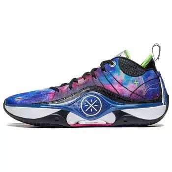 Li-Ning Wade Shadow 5 Galaxy Мужские кроссовки разноцветные черно-белые ABPT053-3 41