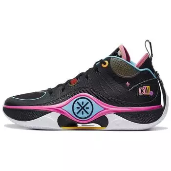 Li-Ning Wade Shadow 5 Miami Nights Мужские кроссовки Черный Синий Розовый ABPT053-1 43