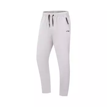 Li-Ning Water-Resistant Casual Fashion Straight-Leg Woven Sports Pants Men bottoms Gray AYKV843-3 XL