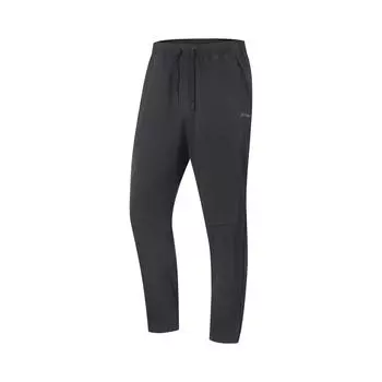 Li-Ning Water-Resistant Fashionable Versatile Casual Sports Pants Men bottoms Black AYKV843-1 L