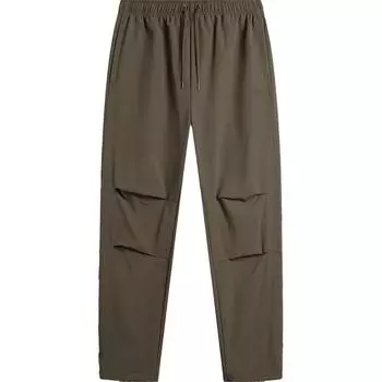 Li-Ning Water-Resistant Loose Straight-Leg Sports Pants Men bottoms Slate-Brown AYKU689-2 L