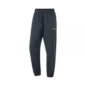 Li-Ning Water-Resistant Mid-Waist Tapered Sports Pants Men bottoms Navy-Blue AYKV045-1 XL