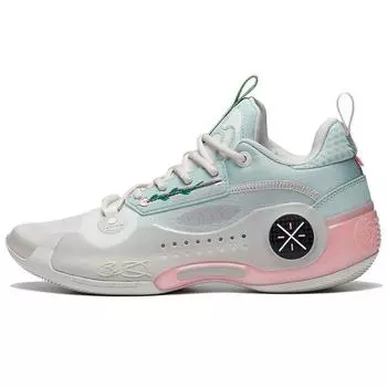 Li-Ning Way of Wade 10 Low Мужские кроссовки ко Дню святого Валентина Серый Лунно-Ночь-Серый ABAS083-2 45