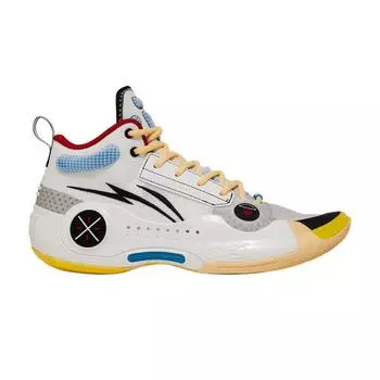 Li-Ning Way of Wade 10 Test R1 Мужские кроссовки белые стандартные-белые черные ABAS115-6 40