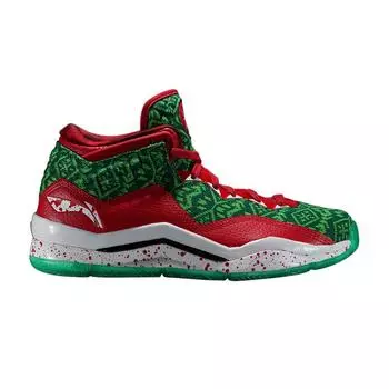 Li-Ning Way of Wade 3 Christmas Мужские кроссовки Зеленый Красный Белый ABAJ013-12