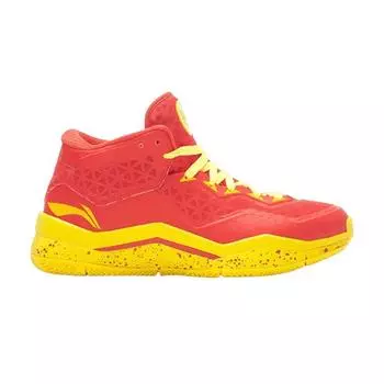 Li-Ning Way of Wade 3 Code Красные мужские кроссовки Желтые ABAK031-4