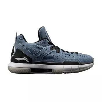 Li-Ning Way of Wade 5 Джинсовые мужские кроссовки Синие ABAM057-9