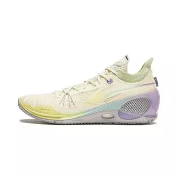 Li-Ning Way of Wade 808 3 Ultra V2 Low Бежево-желтые мужские кроссовки Кремово-белые ABAU047-2 41