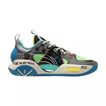 Мужские кроссовки Li-Ning Wade All City 9 Hometown серо-черные ABAR077-2 40