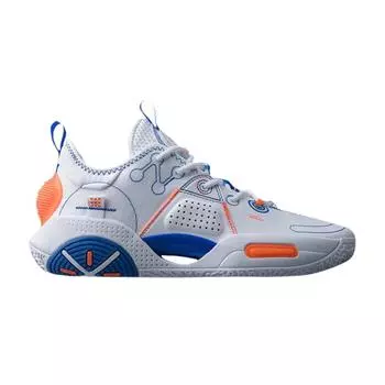 Li-Ning Way Of Wade All City 9 V1.5 The Big Apple Мужские кроссовки белые стандартно-белые кристально-синие ABAR077-5 42