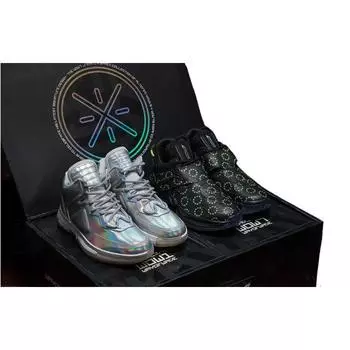 Li Ning Way Of Wade Wow 1 Remix 3/6 удобные универсальные амортизирующие нескользящие износостойкие высокие баскетбольные кроссовки мужские кроссовки ABAN079-17 45