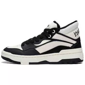 Li Ning We I Mid Fleece Универсальные удобные нескользящие износостойкие скейт-кеды Женские скейт-кеды Черные AGCT226-2 37
