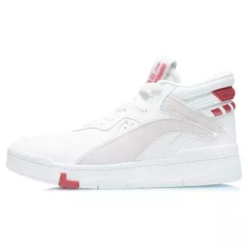 Li Ning We I Superwave Mid прочные дышащие высокие кроссовки мужские кроссовки белые AGCR233-1 41