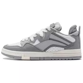 Li Ning We Wo Pro Splicing Upper Fashion Универсальные Удобные Прочные Нескользящие Легкие Кроссовки Для Скейтбординга Мужские Кроссовки Серые AECU005-2 39