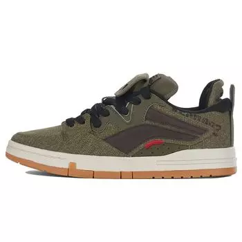 Li Ning We Wo Pro Удобные нескользящие износостойкие легкие низкие кроссовки для скейтбординга мужские кроссовки кофейно-коричневые AECR047-1 39