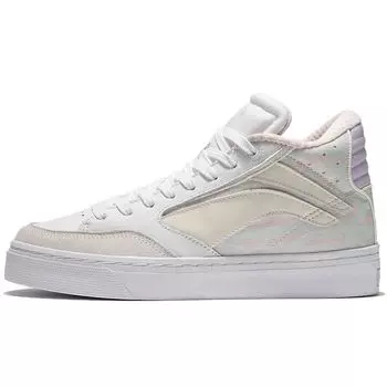 Li Ning We Wu 180 Ткань Синтетическая Кожа Тигровые Полоски Камуфляж Противоскользящие Прочные Легкие Кроссовки Среднего Верха Женские Кроссовки Для Скейтбординга AECS004-3 38