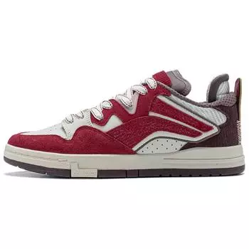Li Ning We Wu Pro Cny Удобные нескользящие износостойкие кроссовки для скейтбординга Мужские кроссовки для скейтбординга Красные AECU001-2 44