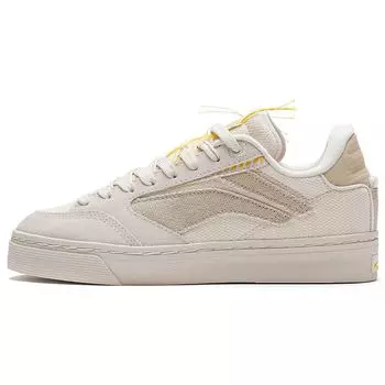 Li Ning Wei Wu 180 Low Slip Resistant Durable Low Top Skate Shoes Women Skate Shoes Swan-White AECS018-3 37