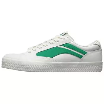 Li Ning Wei Wu Low Top Skate Shoes Women Sneakers White Green AGCP384-3 37