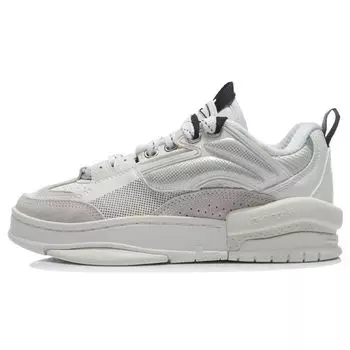 Li Ning Wei Wu Zen светоотражающие повседневные износостойкие легкие нескользящие низкие кроссовки для скейтбординга женские кроссовки белые AGCR272-2 37