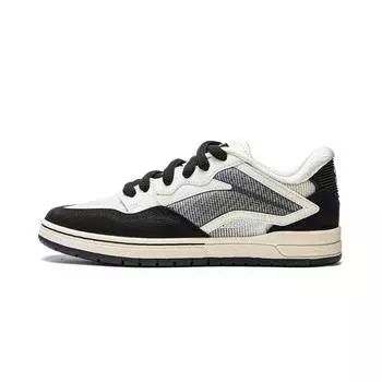 Li Ning Weiwu Pros Амортизирующие Износостойкие Низкие Кеды для Скейтбординга Женские Кеды для Скейтбординга Черный Коричневый Белый AEPU062-2 40