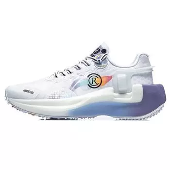Li-Ning Wind Range Essential White Purple Женские кроссовки Standard-White ARHR054-6 36