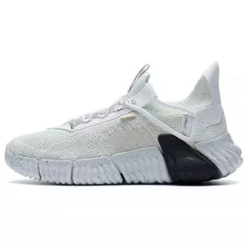 Li-Ning Wukong цельнокроеные легкие мягкие модные спортивные повседневные туфли женские кроссовки белые AGLS026-1 36