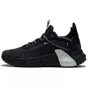 Li-Ning Wukong цельные тканые легкие мягкие модные спортивные повседневные туфли мужские кроссовки черные AGLS025-2 39