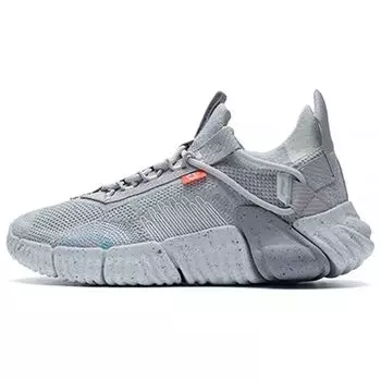 Li Ning Wukong Ткань Цельные Мягкие Модные Амортизирующие Нескользящие Износостойкие Дышащие Легкие Низкие Повседневные Туфли AGLS026-3 36