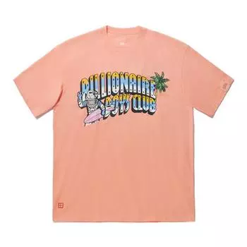 Li Ning X Billionaire Boys Club Коллаборация Серия Скейтбордов Принт Свободная Удобная Универсальная Футболка с Коротким Рукавом Мужские Топы AHSUC15-3 M