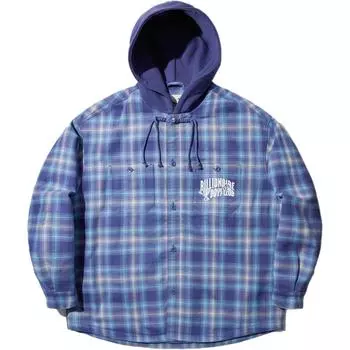 Li Ning X Billionaire Boys Club Серия Скейтборд Свободный крой С принтом Удобная короткая хлопковая куртка Мужская куртка Сумеречно-синяя AJMU279-2 XL