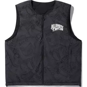 Li Ning X Billionaire Boys Club Серия скейтбордов Свободный крой Повседневный Удобный Жилет Мужские Жилеты Черный AMRU119-2 M