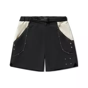 Li Ning X CRC Водоотталкивающие Свободного Кроя Спортивные Повседневные Шорты Мужские шорты Черные AKSU661-2 XL
