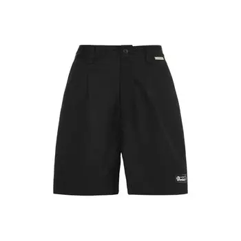 Li Ning X Disney Collaboration Dumbo Series однотонные свободные повседневные шорты женские шорты черные AKSR838-3 S