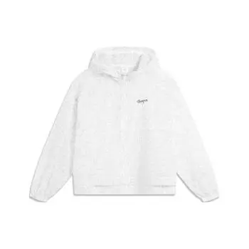 Li Ning X Disney Collaboration Sampu Rabbit All Over Print Свободный крой Спортивная ветровка Женская Верхняя одежда Off-White AFDU806-3 XS