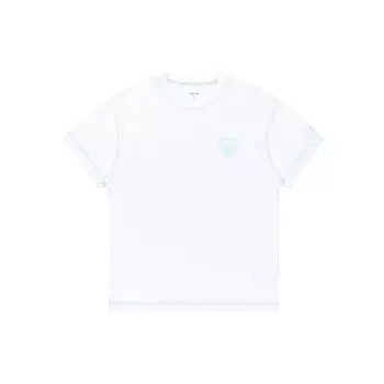 Li-Ning X Disney Микки принт с круглым вырезом свободная спортивная футболка мужские топы белые AHSR213-3 XL