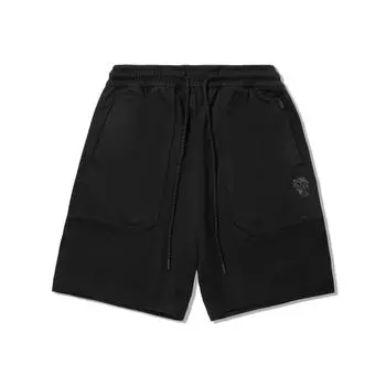 Li Ning X Джеки Чан Коллаборация Серия Кунг-фу Спортивные Минималистичные Однотонные Свободные Повседневные Шорты Мужские шорты Черные AKSV533-2 M