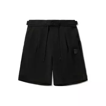 Li Ning X Джеки Чан Кунг-фу Однотонные Минималистичные Шорты Спортивные Повседневные Мужские Шорты Черные AKSU149-1 M