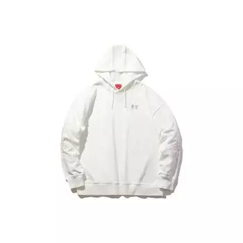 Li Ning X Forbidden City Baoyun Building свитер-пуловер мужская толстовка шампанского-белого цвета AWDPB15-1 XL