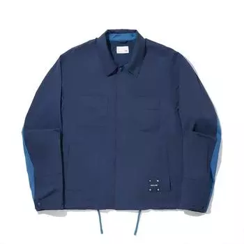 Li Ning X InsulAire Коллаборация Простая Удобная Повседневная Цветной Блок Воротник Поло Свободная Куртка Мужская Куртка AFDVG05-3 S