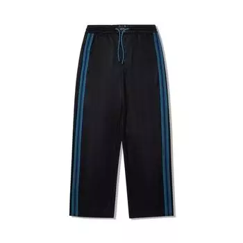 Li Ning X Insulaire Модные простые универсальные брюки прямого кроя со средней посадкой на завязках, мужские AKLVA85-3 M