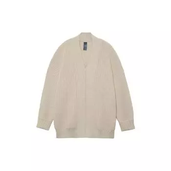 Li Ning X Jackie Chan Collaboration Kung Fu Series Casual Pullover Knit Sweater Men sweater Oatmeal-Gray AMBR045-3 M