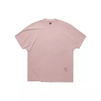 Li-Ning X Jackie Chan Joint Edition, однотонная футболка с круглым вырезом и короткими рукавами, мужские топы, нежно-лавандовый AHSU189-3 L