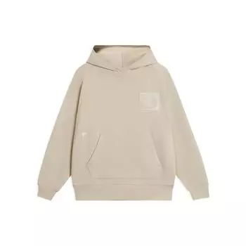 Li-Ning Толстовка унисекс с однотонным логотипом серии X Jackie Chan Kung Fu цвета хаки AWDSC25-2 M