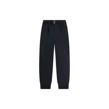 Li Ning X Jackie Chan Kung Fu Series однотонные свободные повседневные брюки с манжетами на поясе мужские брюки черного цвета AKXSB01-1 M