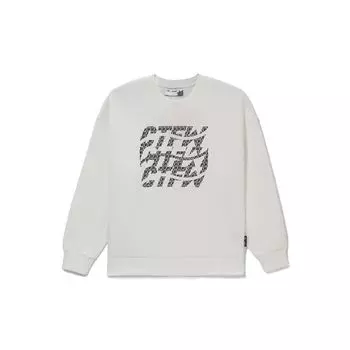 Li-Ning X Jason Wu Fashion Sports Series Letter Print Свитер-пуловер свитшот унисекс Топы Off-White AWDRH08-1 XL