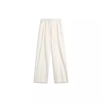 Li Ning X League Of Legends Collaboration Poro Solid Color Loose Knit Sports Брюки женские плавки Off-White AKLTE22-1 L