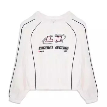 Li Ning X League Of Legends Цветной блок Буквы Молния Толстовка с капюшоном Спортивная куртка Женская куртка Молочно-белый AFDV292-6 M