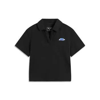 Li Ning X League Of Legends Сотрудничество Серия Спортивный Стиль Однотонная Мягкая Удобная Дышащая Универсальная Футболка-поло с коротким рукавом APLV272-3 S